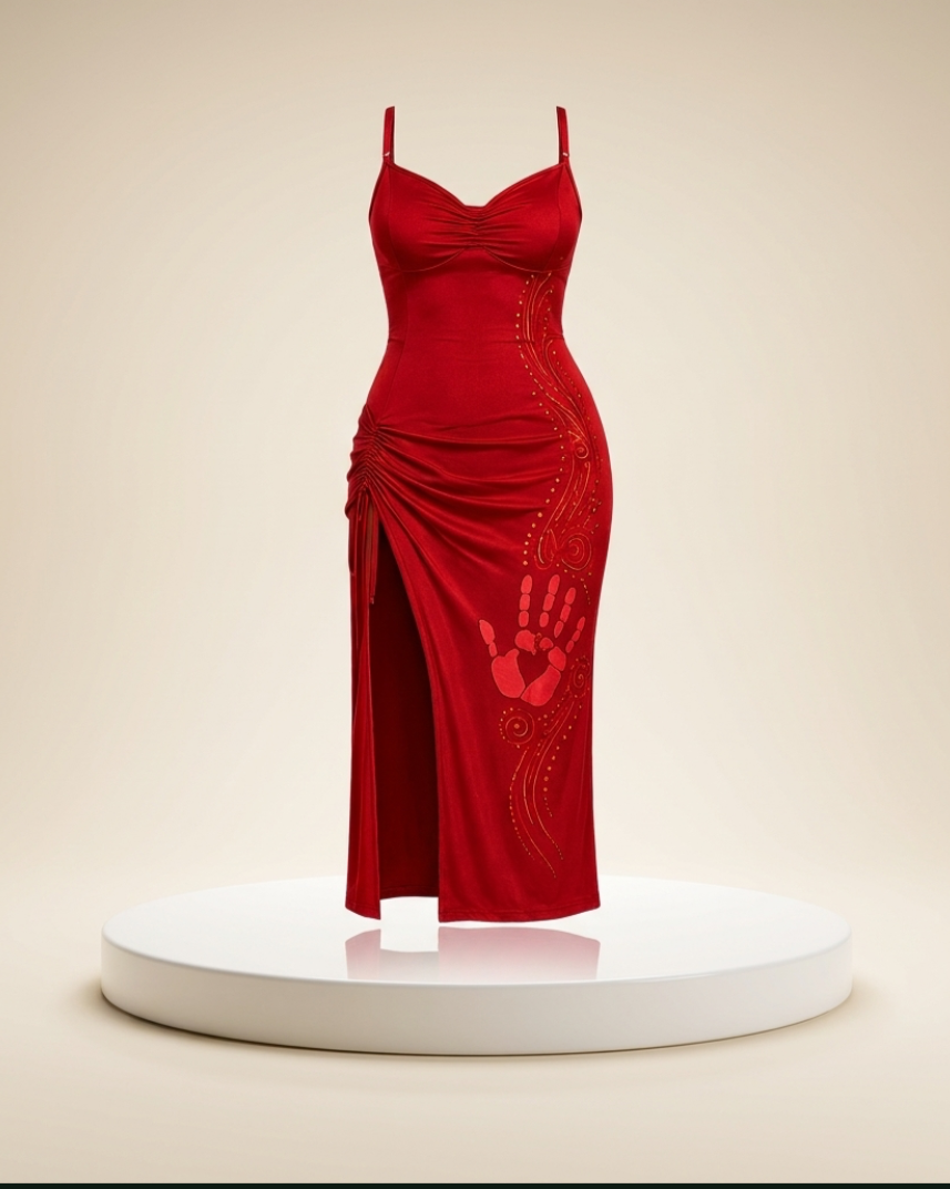 Ningaabii - MMIW Red Dress - Indigenous Luxury Shapewear