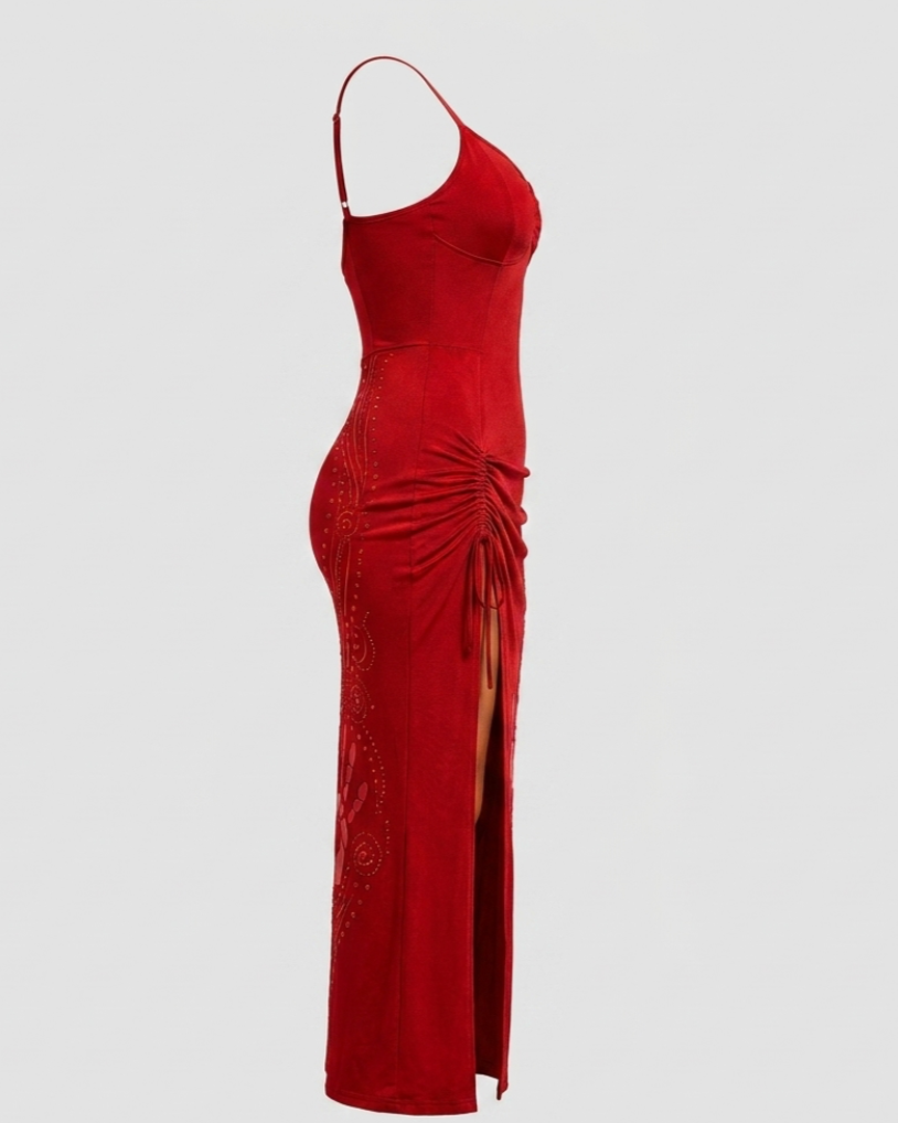 Ningaabii - MMIW Red Dress - Indigenous Luxury Shapewear