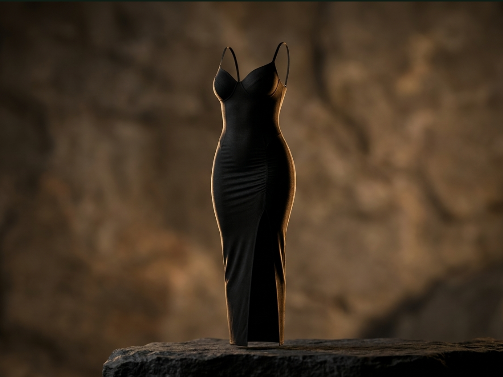 Ningaabii - Long Maxi Dress - Indigenous Luxury Shapewear